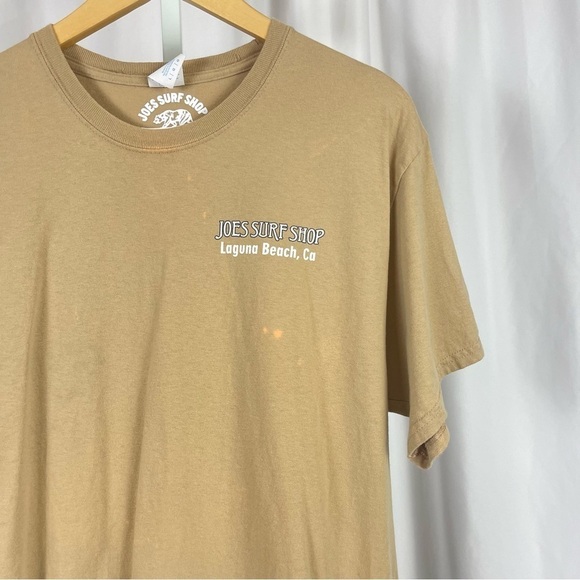 Joe's Surf Shop Large Lighthouse Beach Ocean Graphic Tee Shirt Nature Coastal - Picture 3 of 7